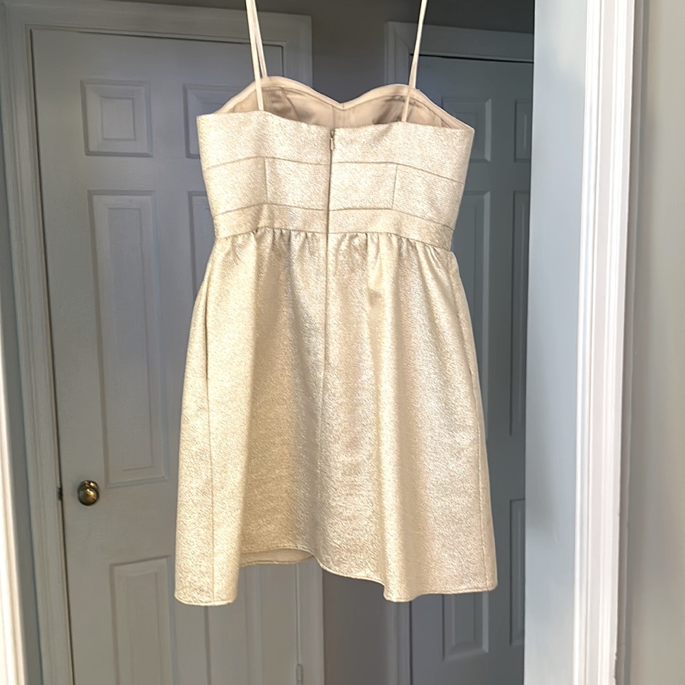 Aiden Women’s Strapless Cocktail Dress in Champagne, size 6 - Picture 5 of 9
